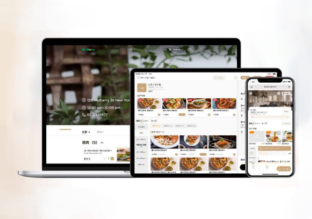 お客様もスタッフもストレスフリーなMr.Menuモバイルオーダー　×　スマレジ